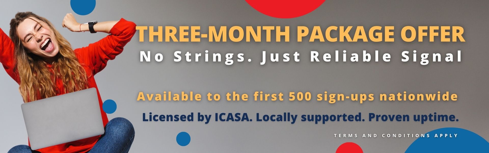 MorClick – fast, legal, ICASA-approved satellite internet for remote areas